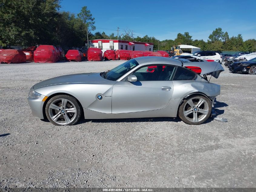 2007 BMW Z4 3.0Si VIN: 4USDU53597LV34613 Lot: 43914094