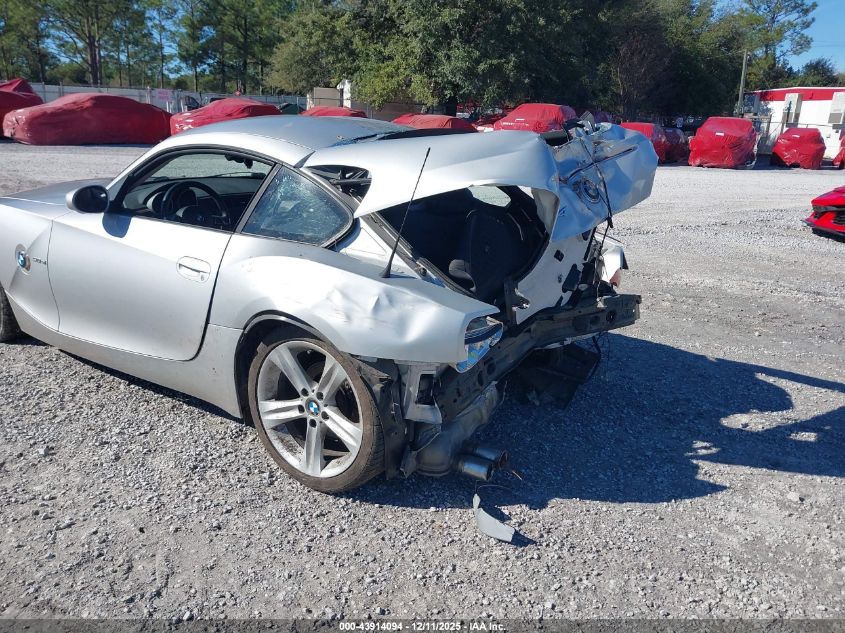 2007 BMW Z4 3.0Si VIN: 4USDU53597LV34613 Lot: 43914094