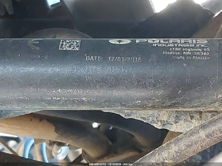 2016 Polaris Rzr Xp Turbo Eps VIN: 3NSVDE929GF466998 Lot: 43914113