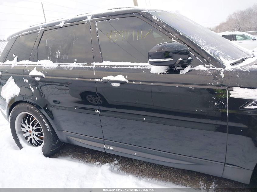 2016 Land Rover Range Rover Sport 3.0L V6 Supercharged Hse VIN: SALWR2VF1GA650820 Lot: 43914117