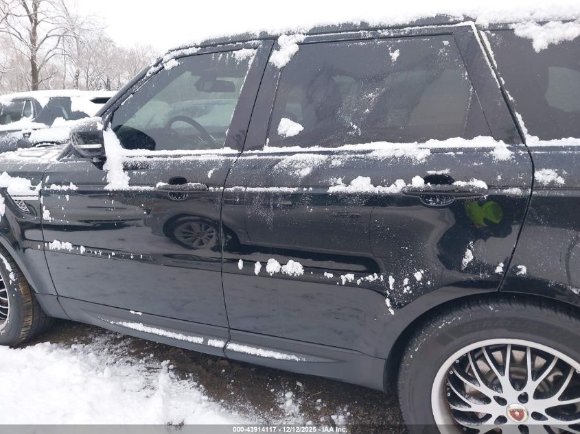 2016 Land Rover Range Rover Sport 3.0L V6 Supercharged Hse VIN: SALWR2VF1GA650820 Lot: 43914117