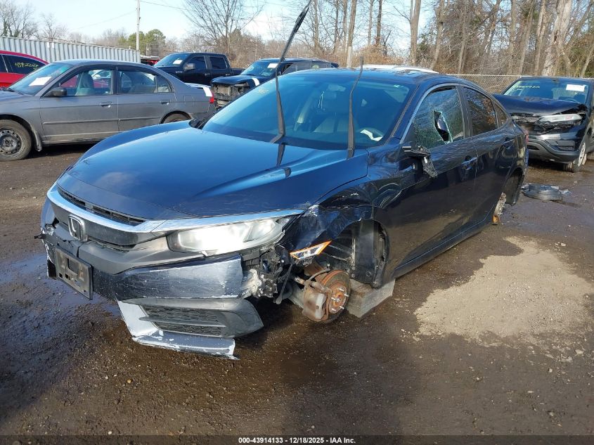 2016 Honda Civic Ex VIN: 19XFC2F75GE059371 Lot: 43914133