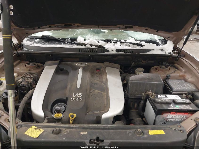 2005 Hyundai Santa Fe Gls/Lx VIN: KM8SC73E25U023422 Lot: 43914136