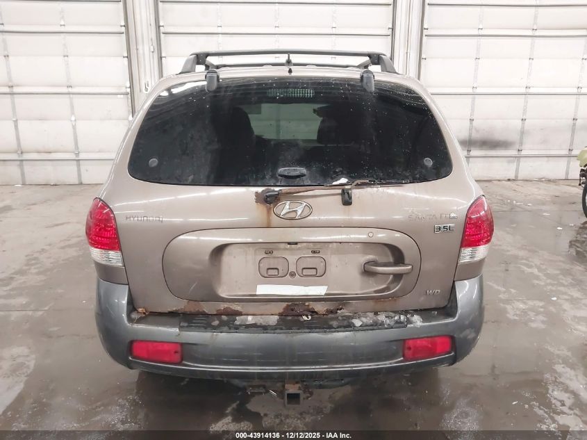 2005 Hyundai Santa Fe Gls/Lx VIN: KM8SC73E25U023422 Lot: 43914136