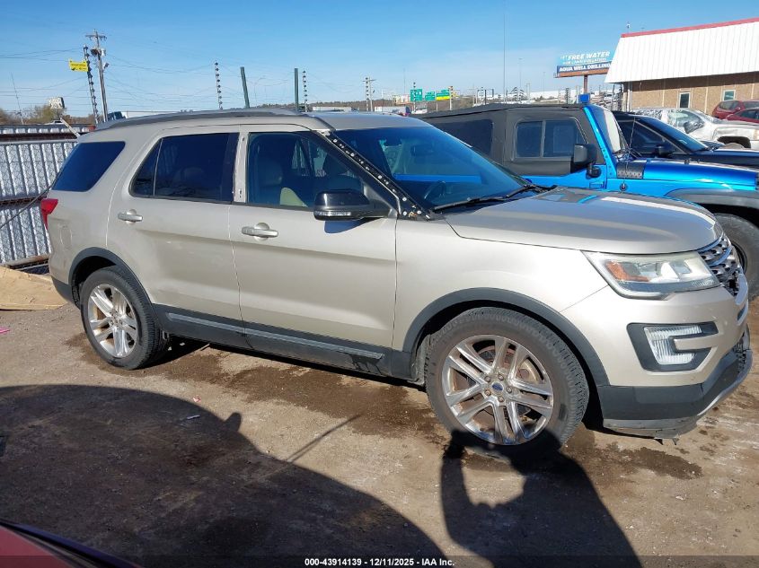 2017 Ford Explorer Xlt VIN: 1FM5K7D83HGA27135 Lot: 43914139