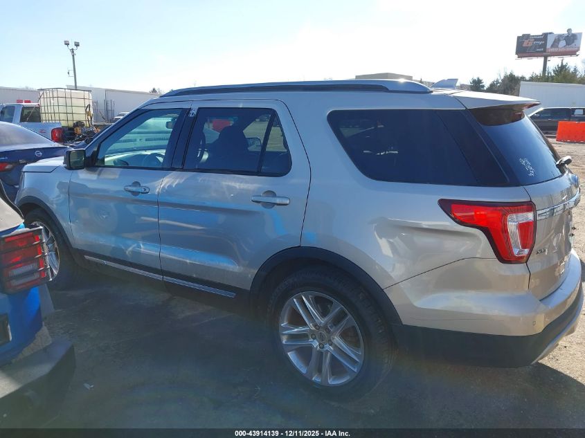 2017 Ford Explorer Xlt VIN: 1FM5K7D83HGA27135 Lot: 43914139