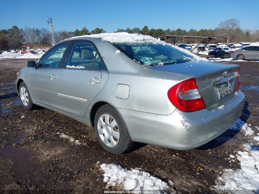 2004 Toyota Camry Le VIN: JTDBE32K140248404 Lot: 43914141