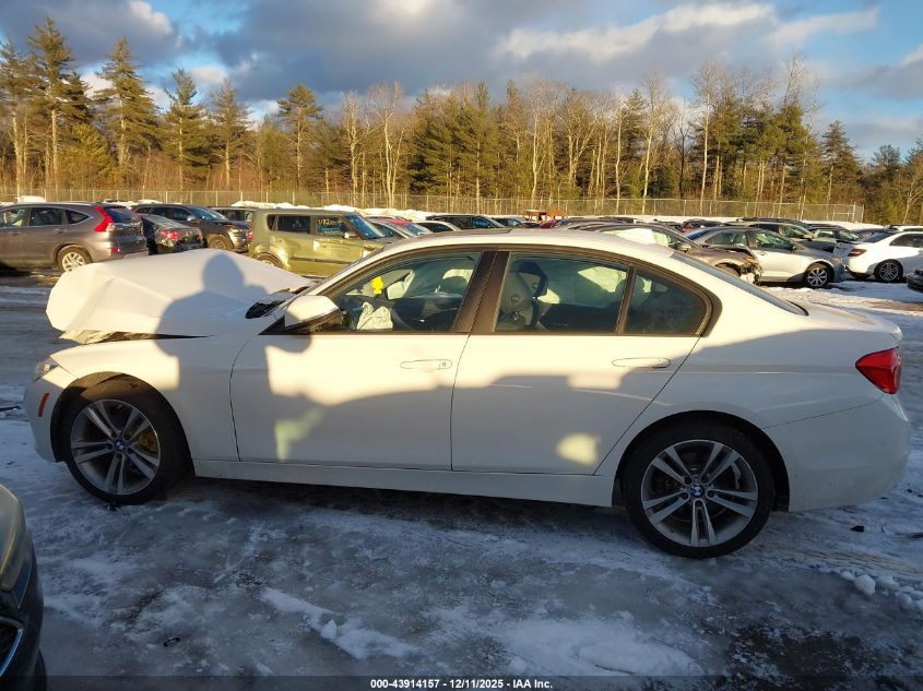 2017 BMW 320I xDrive VIN: WBA8E5G34HNU44902 Lot: 43914157