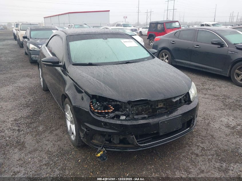 2012 Volkswagen Eos Lux VIN: WVWFW7AH1CV016902 Lot: 43914161