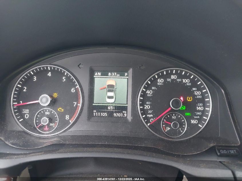 2012 Volkswagen Eos Lux VIN: WVWFW7AH1CV016902 Lot: 43914161