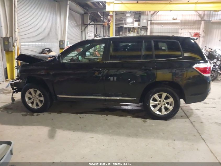 2012 Toyota Highlander VIN: 5TDZA3EH2CS020062 Lot: 43914162