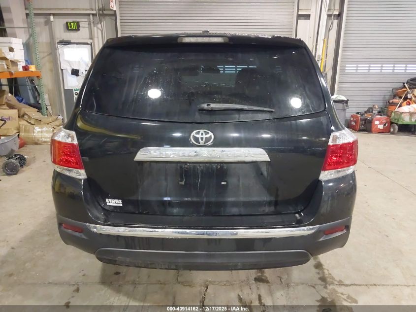 2012 Toyota Highlander VIN: 5TDZA3EH2CS020062 Lot: 43914162