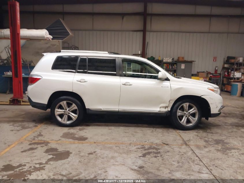 2013 Toyota Highlander Limited V6 VIN: 5TDDK3EH8DS220436 Lot: 43914177