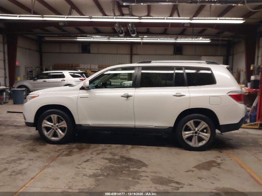 2013 Toyota Highlander Limited V6 VIN: 5TDDK3EH8DS220436 Lot: 43914177