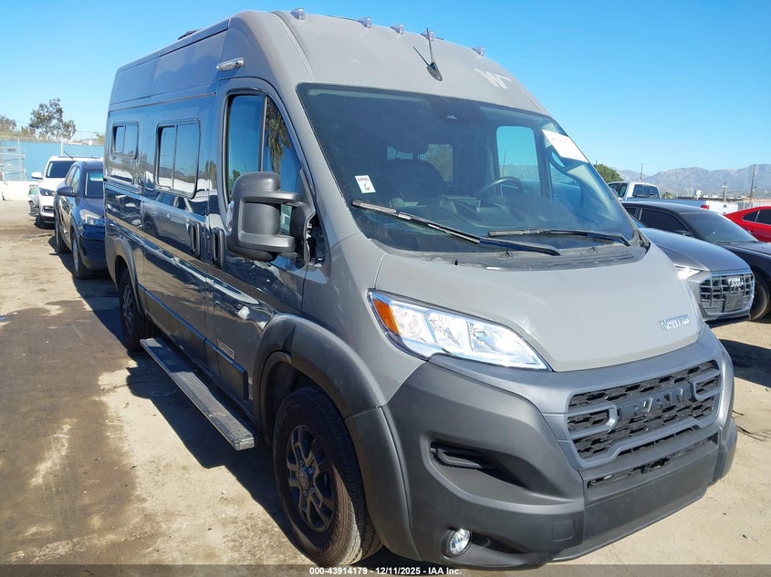 Vin: 3c6lrvbg0pe527023, lot: 44409786, ram promaster 1500 high roof 136 wb 2023 img_1