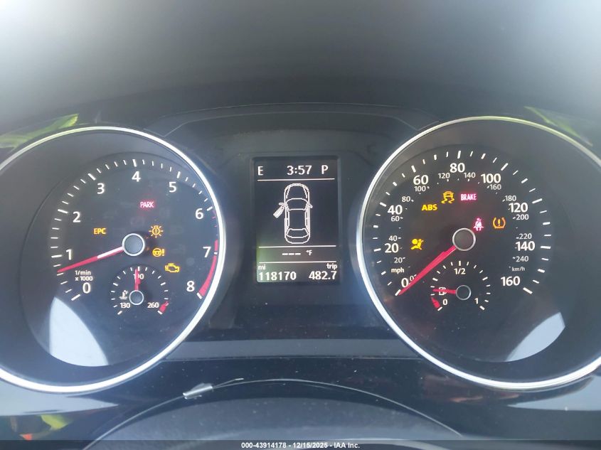 2016 Volkswagen Jetta 1.8T Sport VIN: 3VWD17AJ1GM300486 Lot: 43914178