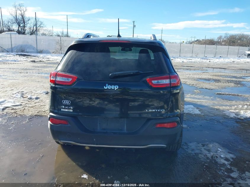 2016 Jeep Cherokee Limited VIN: 1C4PJMDB1GW242074 Lot: 43914184