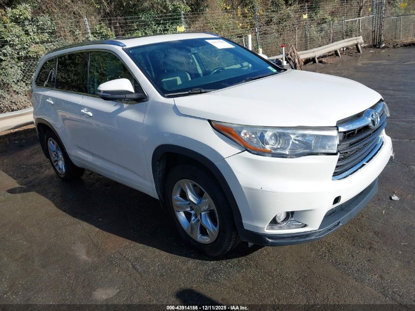 TOYOTA HIGHLANDER LIMITED V6