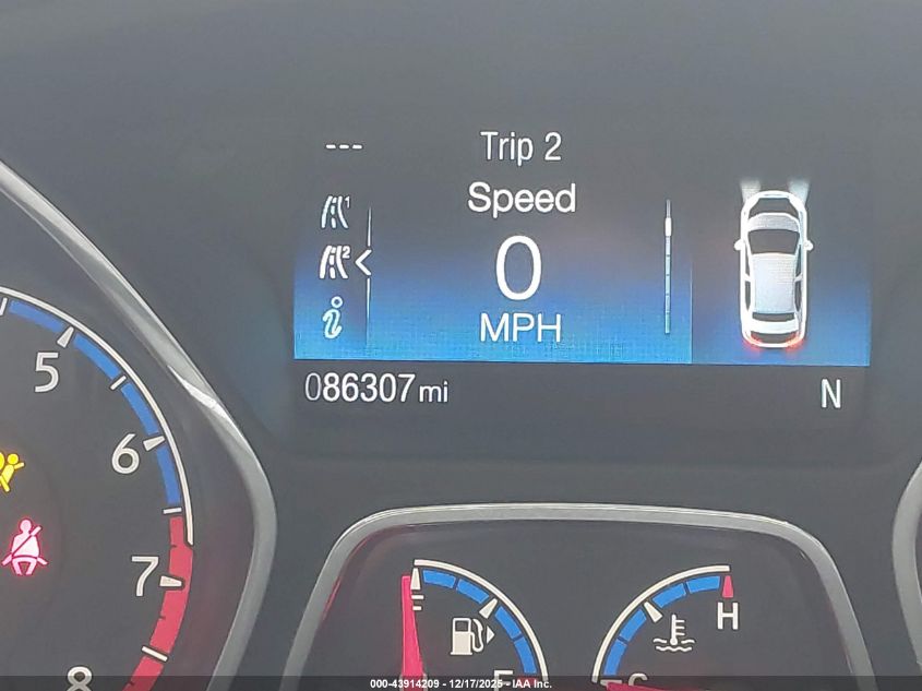 2017 Ford Focus Rs VIN: WF0DP3TH2H4122201 Lot: 43914209