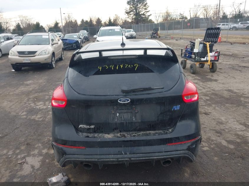 2017 Ford Focus Rs VIN: WF0DP3TH2H4122201 Lot: 43914209