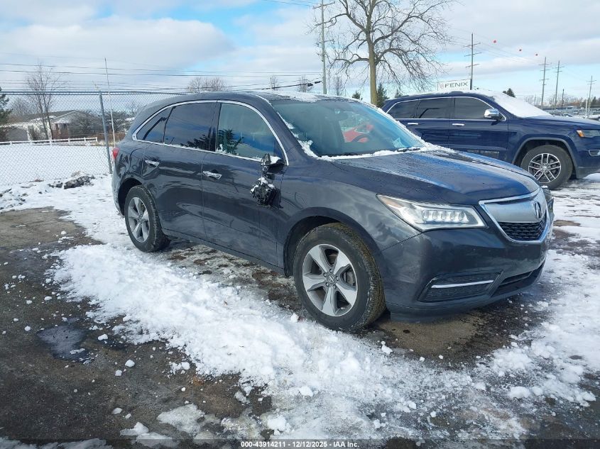 ACURA MDX ACURAWATCH PLUS PACKAGE