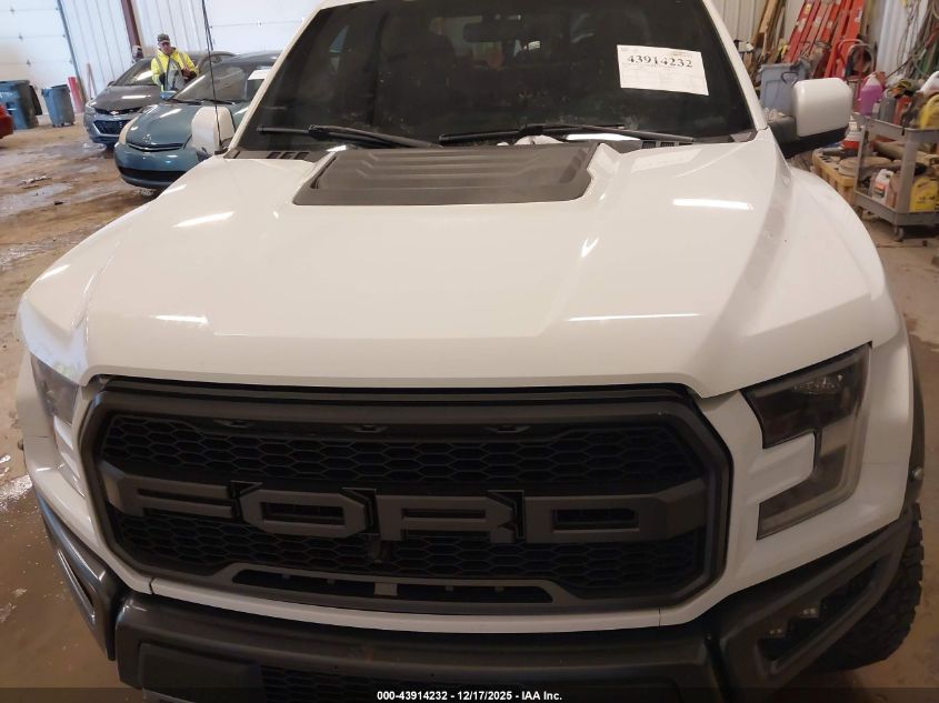 2018 Ford F-150 Raptor VIN: 1FTFW1RG6JFE17796 Lot: 43914232