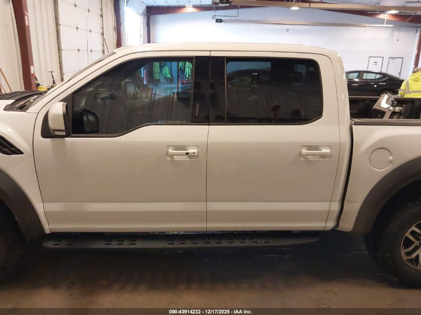 2018 Ford F-150 Raptor VIN: 1FTFW1RG6JFE17796 Lot: 43914232