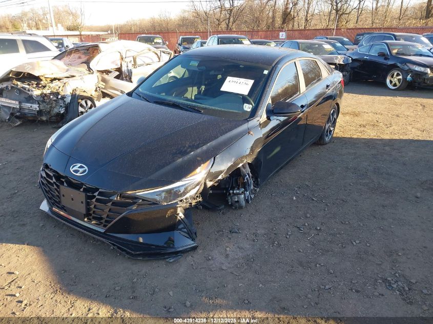 2023 Hyundai Elantra Sel VIN: KMHLS4AG4PU517388 Lot: 43914236