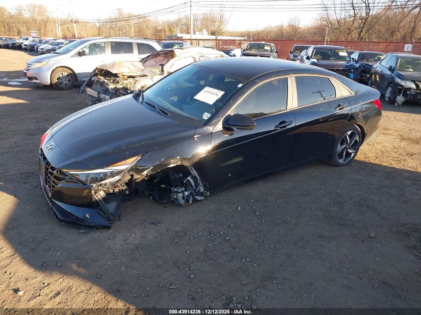 2023 Hyundai Elantra Sel VIN: KMHLS4AG4PU517388 Lot: 43914236