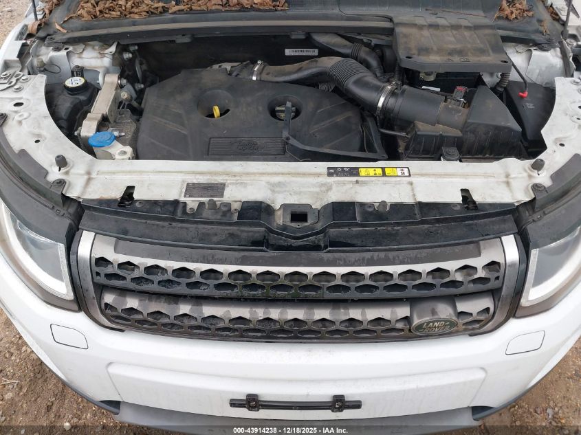 2016 Land Rover Range Rover Evoque Hse VIN: SALVR2BG7GH080547 Lot: 43914238