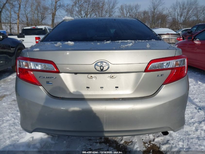 2014 Toyota Camry Le VIN: 4T4BF1FK2ER416381 Lot: 43914244