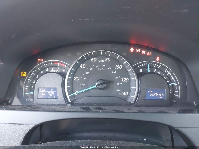 2014 Toyota Camry Le VIN: 4T4BF1FK2ER416381 Lot: 43914244