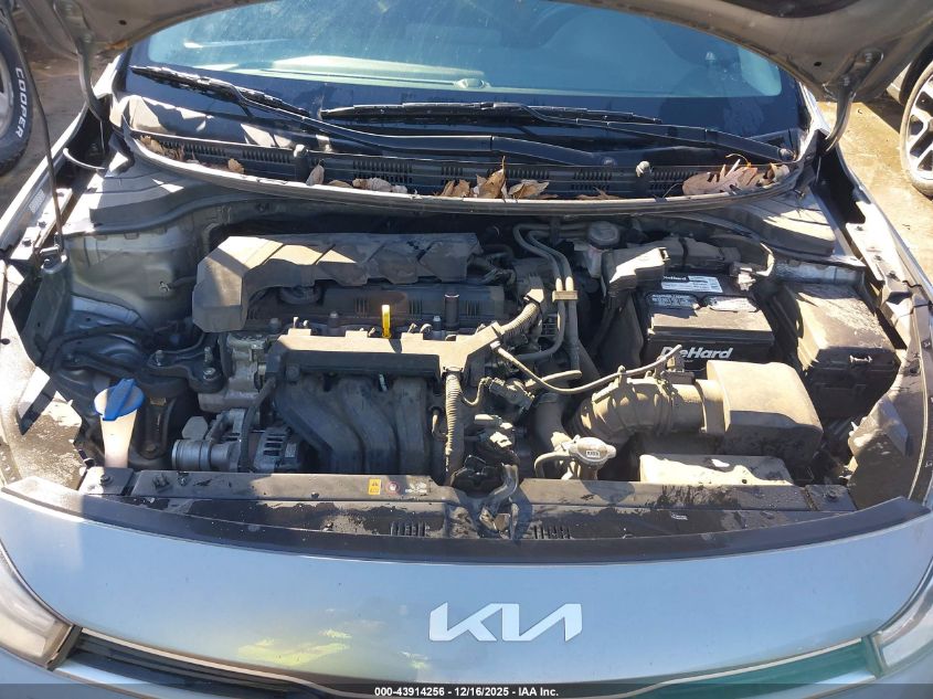 2022 Kia Rio S VIN: 3KPA24AD1NE433574 Lot: 43914256