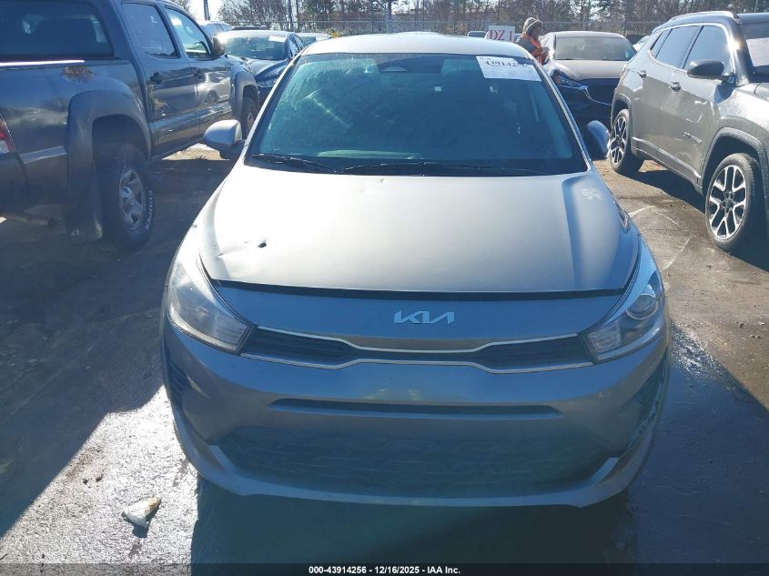2022 Kia Rio S VIN: 3KPA24AD1NE433574 Lot: 43914256