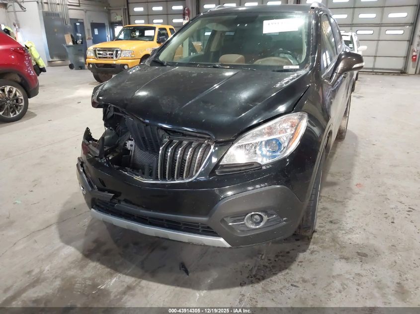 2015 Buick Encore Leather VIN: KL4CJGSB4FB116438 Lot: 43914305