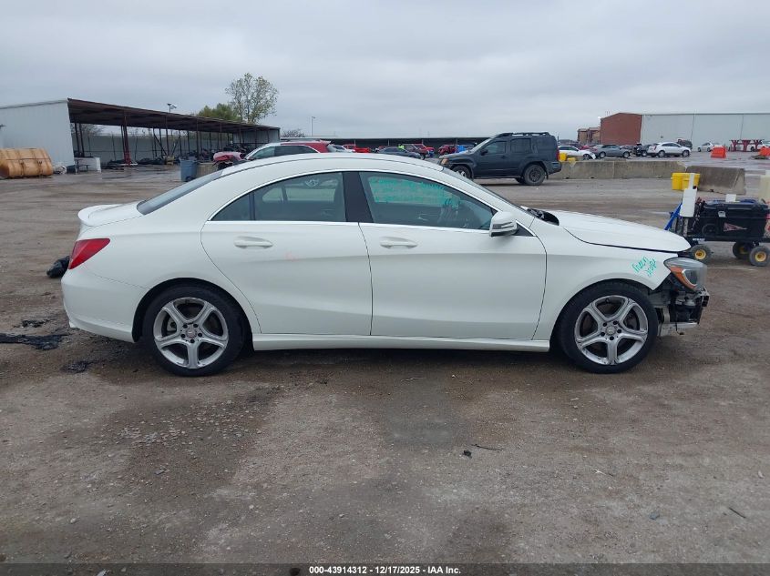 2014 Mercedes-Benz Cla 250 VIN: WDDSJ4EB6EN125138 Lot: 43914312