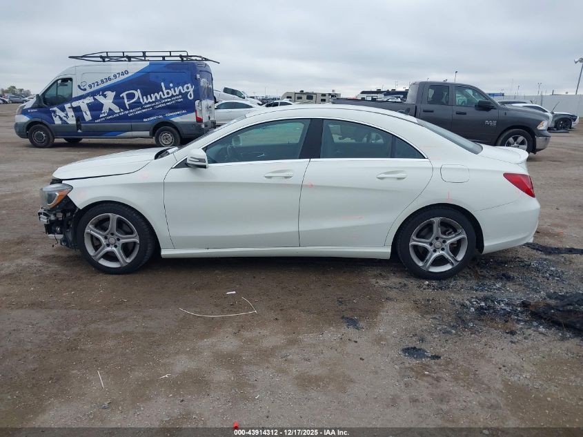 2014 Mercedes-Benz Cla 250 VIN: WDDSJ4EB6EN125138 Lot: 43914312