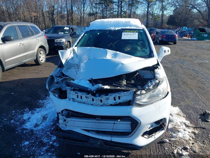 2019 Chevrolet Trax Lt VIN: 3GNCJPSB2KL195873 Lot: 43914317