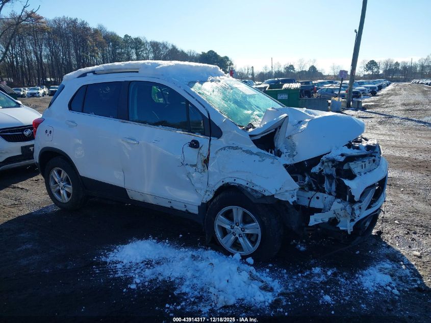 2019 Chevrolet Trax Lt VIN: 3GNCJPSB2KL195873 Lot: 43914317