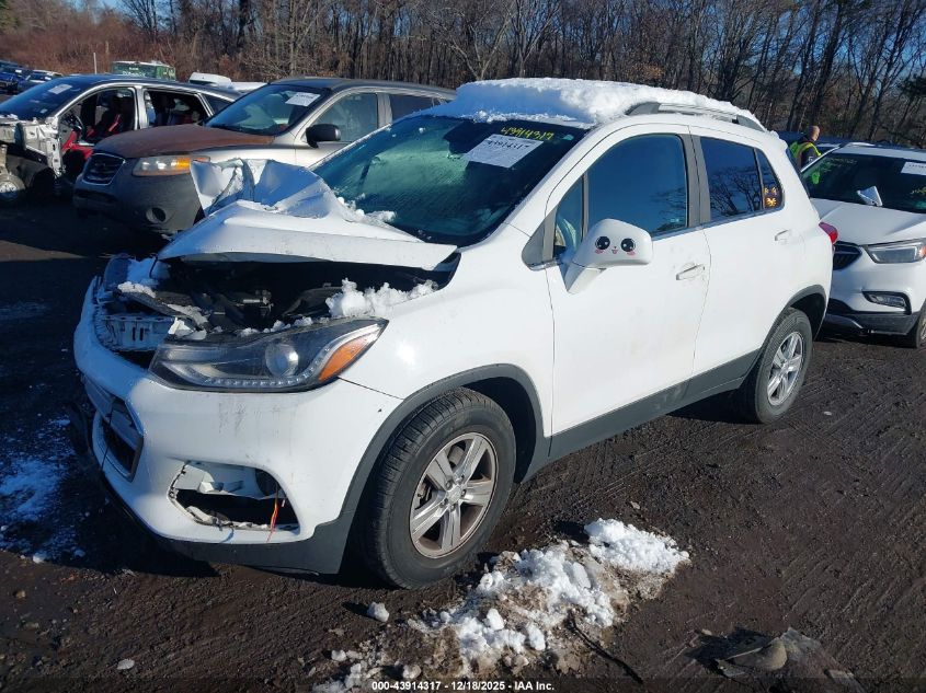 2019 Chevrolet Trax Lt VIN: 3GNCJPSB2KL195873 Lot: 43914317