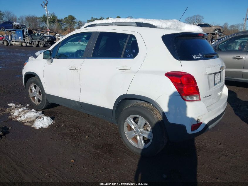 2019 Chevrolet Trax Lt VIN: 3GNCJPSB2KL195873 Lot: 43914317