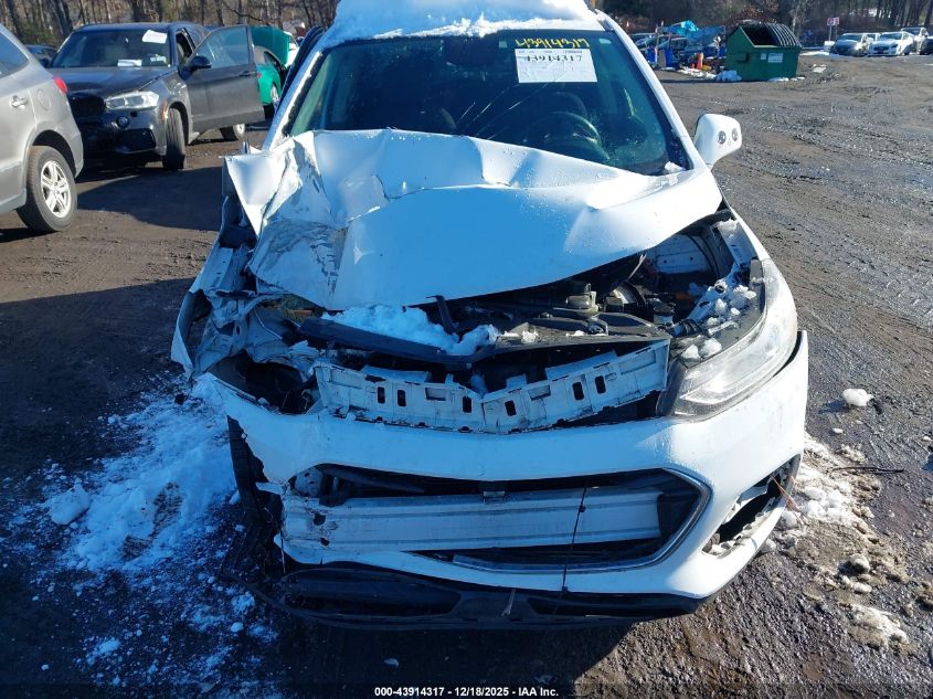 2019 Chevrolet Trax Lt VIN: 3GNCJPSB2KL195873 Lot: 43914317