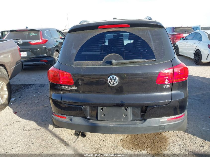 2016 Volkswagen Tiguan S VIN: WVGAV7AX4GW603031 Lot: 43914336