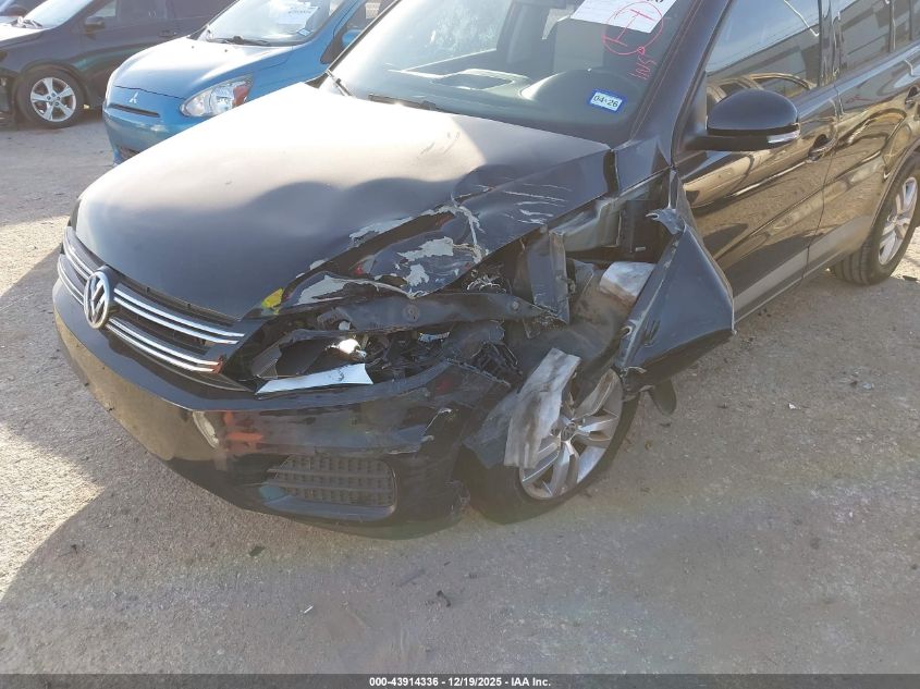2016 Volkswagen Tiguan S VIN: WVGAV7AX4GW603031 Lot: 43914336