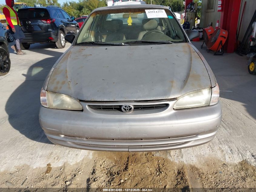 2000 Toyota Corolla Ve VIN: 1NXBR12E1YZ391818 Lot: 43914355