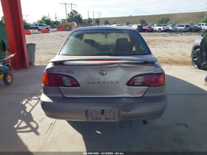 2000 Toyota Corolla Ve VIN: 1NXBR12E1YZ391818 Lot: 43914355