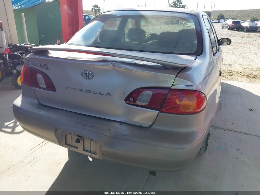 2000 Toyota Corolla Ve VIN: 1NXBR12E1YZ391818 Lot: 43914355