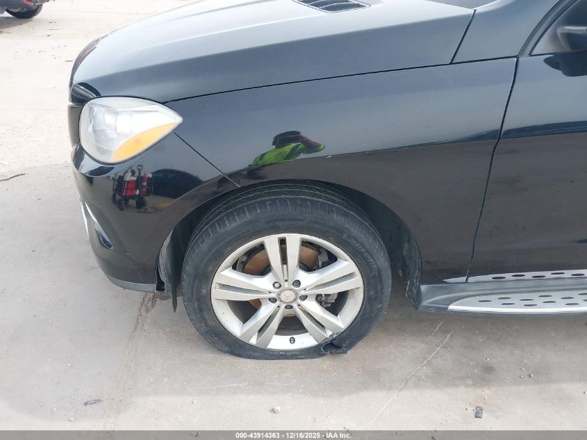 2015 Mercedes-Benz Ml 350 VIN: 4JGDA5JBXFA588256 Lot: 43914363