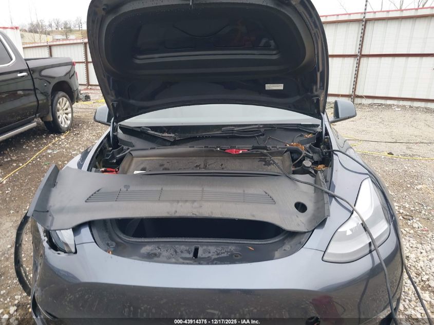 2023 Tesla Model Y Performance Dual Motor All-Wheel Drive VIN: 7SAYGDEF6PF766073 Lot: 43914375