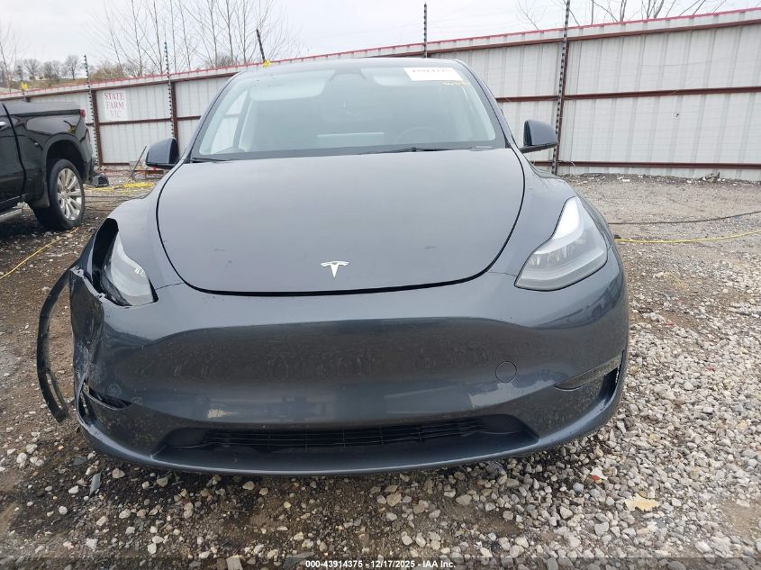 2023 Tesla Model Y Performance Dual Motor All-Wheel Drive VIN: 7SAYGDEF6PF766073 Lot: 43914375